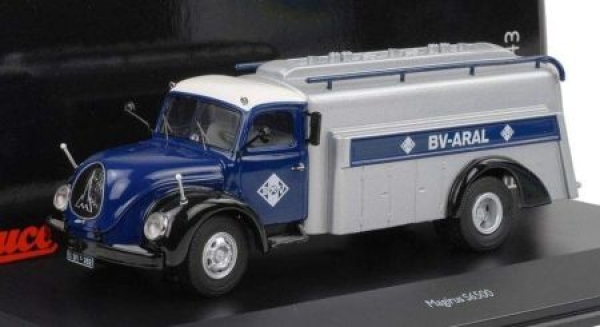 Schuco Magirus S 6500 BV Aral-Gasstationtruck 1956 DieCast Model in original box (5280)